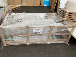 (COLLECTION ONLY) LARGE CRATE OF ASSORTED VITRA BATH SIDE & END PANELS - RRP £4000: LOCATION - B8