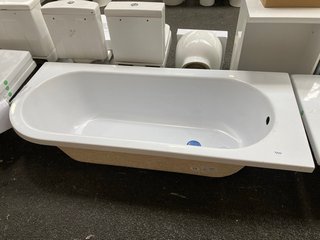 1700 X 720MM NTH RH J-SHAPED SPACE SAVER BATH - RRP £339: LOCATION - A7