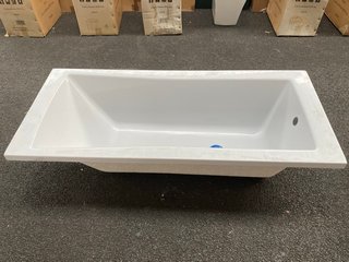 1600 X 700MM NTH SINGLE ENDED BATH - RRP £329: LOCATION - A4