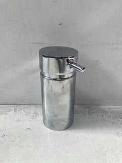 VITRA NEST TRENDY WALL MOUNTED LIQUID SOAP DISPENSER IN CHROME #A44615 - RRP £143: LOCATION - R2