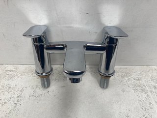 DECK MOUNTED BATH FILLER IN CHROME - RRP £295: LOCATION - R1