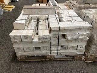 PALLET OF RAK 600 X 150MM PORCELAIN TILES IN GEMS MOCCA MATT - RRP £2856: LOCATION - A1 (KERBSIDE PALLET DELIVERY)