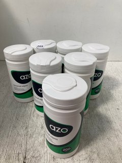 7 X 200 PACK TUBS OF AZO UNIVERSAL WIPES: LOCATION - WH10