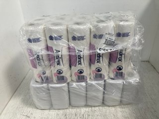 5 X 9 PACK ANDREX TOILET TISSUE IN WHITE TO INCLUDE 42 ROLL PACK OF TOILET TISSUE IN WHITE: LOCATION - WA11