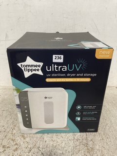 TOMMEE TIPPEE ULTRA UV STERILISER, DRYER & STORAGE RRP £149: LOCATION - A17