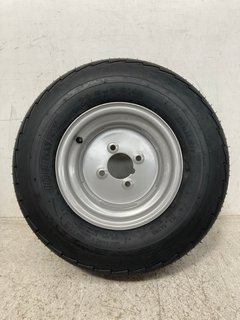 20.5 X 8.0 4 PLY TRAILER TUBELESS TYRE AND RIM: LOCATION - A15