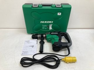 HIKOKI 1-9/16" 40MM SDS MAX ROTARY DEMOLITION HAMMER - MODEL DH40MC - RRP £369: LOCATION - BOOTH