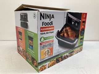 NINJA FOODI FLEX-DRAWER DUAL 10.4 LITRE AIR FRYER - MODEL AF500UK - RRP £269: LOCATION - BOOTH