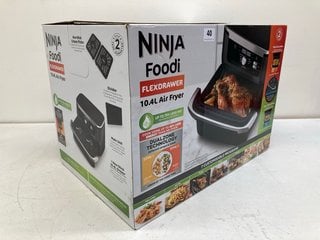 NINJA FOODI FLEX-DRAWER DUAL 10.4 LITRE AIR FRYER - MODEL AF500UK - RRP £269: LOCATION - BOOTH