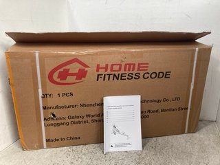 HOME FITNESS CODE X20I00K102 UNDER DESK SPACE SAVING TREADMILL - RRP £140 (SEALED): LOCATION - A7