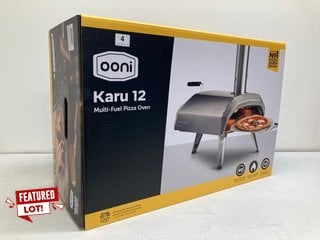 OONI KARU 12 MULTI-FUEL PIZZA OVEN (SEALED) - RRP £299: LOCATION - BOOTH