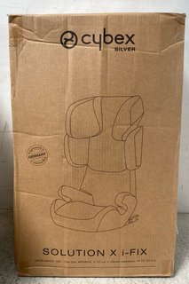 CYBEX SILVER SOLUTION X-FIX KIDS HIGH BACK CAR SEAT - RRP £100: LOCATION - A5