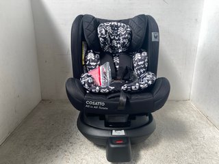 COSATTO ALL IN ALL ROTATE SILHOUETTE 360 ROTATE CAR SEAT - RRP £150: LOCATION - A5