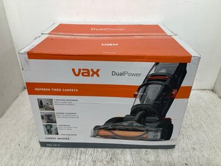 VAX DUAL POWER REFRESH CARPET WASHER W86-DP-B - RRP £100: LOCATION - A4