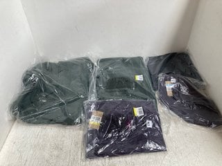 5 X MENS NIKE CLOTHING IN VARIOUS DESIGNS & SIZES TO INCLUDE ACG EMBROIDERED JUMPER IN GRAPE - UK SIZE SMALL: LOCATION - A2