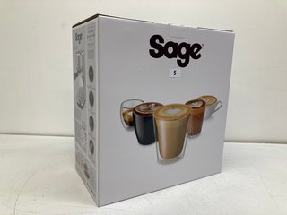 SAGE THE BAMBINO COMPACT ESPRESSO MACHINE - MODEL SES450BSS4GUK1 - RRP £329: LOCATION - BOOTH