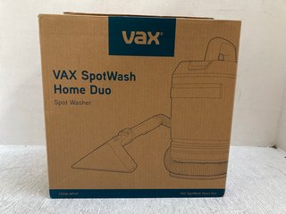 VAX SPOTWASH HOME DUO FABRIC VACUUM - RRP £130: LOCATION - B1