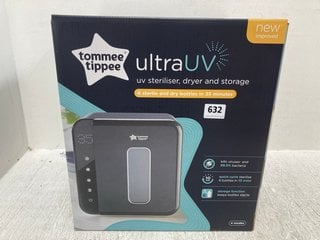 TOMMEE TIPPEE ULTRA UV STERILISER DRYER & STORAGE UNIT - RRP £100: LOCATION - B3