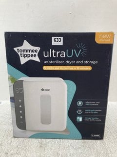 TOMMEE TIPPEE ULTRA UV STERILISER DRYER & STORAGE UNIT - RRP £100: LOCATION - B3