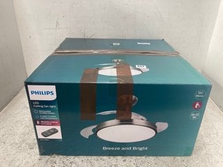 PHILIPS LED CEILING FAN LIGHT - RRP £200: LOCATION - B5