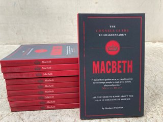 QTY OF THE CONNELL GUIDE TO SHAKESPEARE'S MACBETH BOOKS BY GRAHAM BRADSHAW: LOCATION - B8