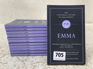 QTY OF THE CONNELL GUIDE TO JANE AUSTEN'S EMMA BOOKS BY JOHN SUTHERLAND: LOCATION - B8