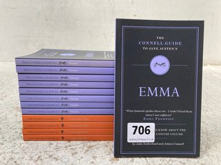 QTY OF THE CONNELL GUIDE BOOKS TO INCLUDE TO WILLIAM GOLDING'S LORD OF THE FLIES BOOKS BY JOHN CAREY: LOCATION - B8