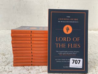 QTY OF THE CONNELL GUIDE TO WILLIAM GOLDING'S LORD OF THE FLIES BOOKS BY JOHN CAREY: LOCATION - B8