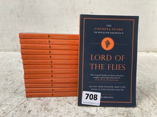 QTY OF THE CONNELL GUIDE TO WILLIAM GOLDING'S LORD OF THE FLIES BOOKS BY JOHN CAREY: LOCATION - B8