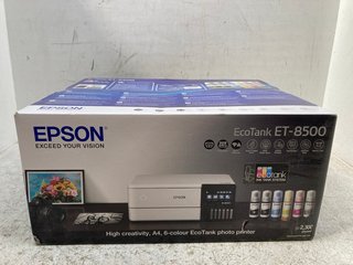 EPSON ECOTANK ET-8500 MULTI-PURPOSE PRINTER - RRP £550 TO INCLUDE GLOSS LAMINATING ROLLS: LOCATION - B8