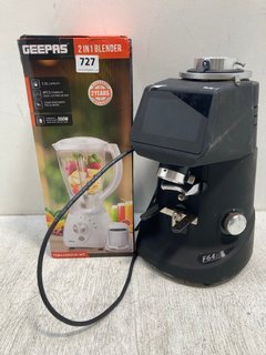 GEEPAS 1.5L 2 IN 1 BLENDER GSB44092UK-WT TO INCLUDE BEAN TO CUP FIORENZATO F64 EVO ON DEMAND GRINDER - RRP £880: LOCATION - B9