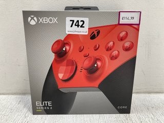 XBOX ELITE SERIES 2 CORE RED CONTROLLER - RRP £110: LOCATION - B10