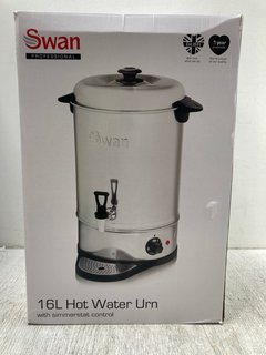 SWAN 16L HOT WATER URN WITH SIMMERSTAT CONTROL: LOCATION - B11