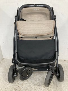 GRACO LIGHTWEIGHT PUSHCHAIR IN BEIGE/BLACK: LOCATION - WH3