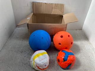 QTY OF SPORTING ITEMS TO INCLUDE IBSA B1 BLIND FOOTBALL: LOCATION - B14