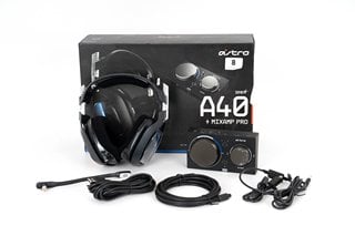 ASTRO A40 TR HEADSET + MIXAMP PRO TR - MODEL A40TR01/A00084 - RRP £249: LOCATION - BOOTH