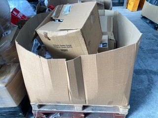 PALLET OF ASSORTED WHITE GOOD PARTS TO INCLUDE WG COMMUTATOR MOTOR: LOCATION - A7 (KERBSIDE PALLET DELIVERY)