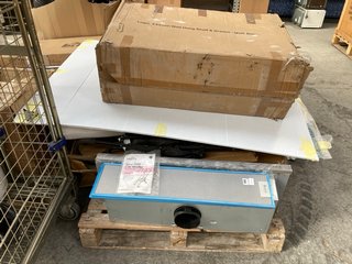 PALLET OF ASSORTED ITEMS TO INCLUDE BABYWAY EASY-FOLD CITY STROLLER: LOCATION - A7 (KERBSIDE PALLET DELIVERY)