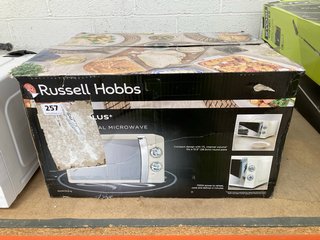 RUSSELL HOBBS COLOURS PLUS 17 LITRE CREAM MICROWAVE: LOCATION - AR5