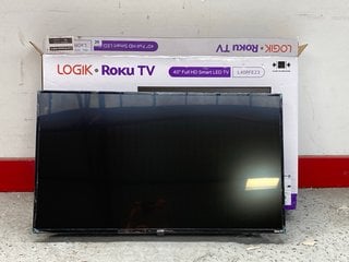 LOGIK ROKU TV 40" FULL HD SMART TV MODEL: L40RFE23 RRP: £170: LOCATION - A1