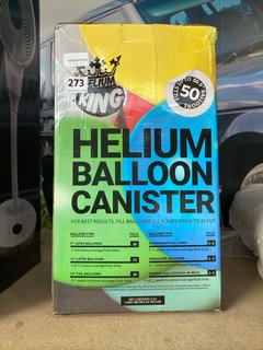 (COLLECTION ONLY) HELIUM KING HELIUM BALLOON CANISTER (PLEASE NOTE: 18+YEARS ONLY. ID MAY BE REQUIRED): LOCATION - AR6