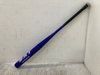 34INCH METAL BASEBALL BAT IN METALLIC BLUE: LOCATION - AR10