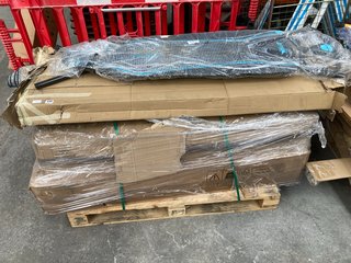 PALLET OF ASSORTED ITEMS TO INCLUDE ERGO IRONING BOARD: LOCATION - A8 (KERBSIDE PALLET DELIVERY)