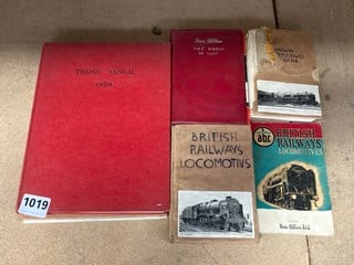 ASSORTED VINTAGE RAILWAY PUBLICATIONS: LOCATION - BR10