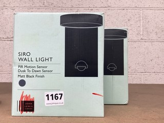 2 X JOHN LEWIS & PARTNERS SIRO WALL LIGHTS: LOCATION - AR8