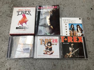 ASSORTED MARC BOLAN CDS AND A DVD: LOCATION - AR8