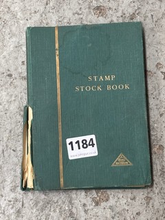 A STOCK BOOK OF ASSORTED VINTAGE STAMPS: LOCATION - AR8