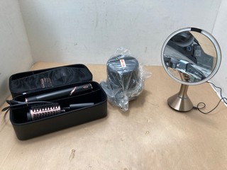 3 X BEAUTY ITEMS TO INCLUDE SHARK FLEXSTYLE HAIR DRYER IN BLACK/ROSE GOLD - RRP £269.99: LOCATION - AR13