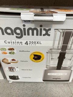 MAGIMIX CUISINE 4200XL FOOD PROCESSOR IN STAINLESS STEEL - RRP £489: LOCATION - AR15