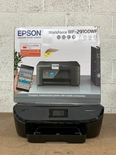 EPSON WORKFORCE WF-2910DWF ALL IN ONE PRINTER IN BLACK TO INCLUDE HP ENVY PHOTO 6230 PRINTER IN BLACK: LOCATION - BR3